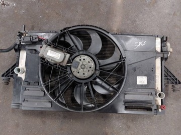 Радиатор комплект + вентилятор volvo v50 i s40 ii 2.4 20v фото №1