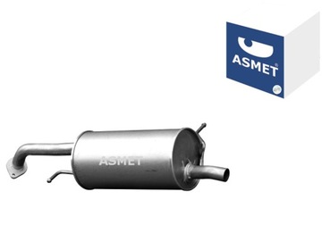 Глушитель системы выпускного зад mazda 323 f vi 1.5 09.98-01.01 asmet фото №1