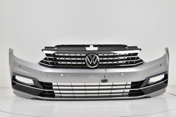 Volkswagen passat b8 передній рестайлінг 2016- бампер переднє фото №1