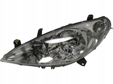 Фара главный левый tyc peugeot 307 3_ 03.01-09.05 5710098e фото №1