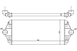 Nissens інтеркулер citroen evasion jumpy fiat scu фото №1