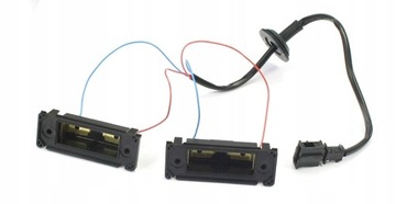 Новый оригинал корпус лампочки номерного знака caddy t5 t6 фото №1