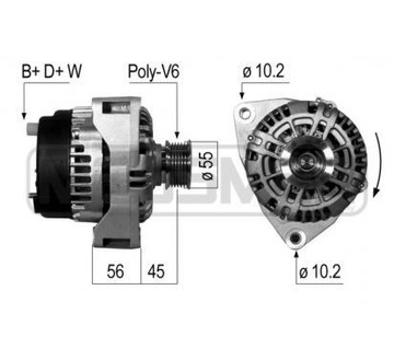 Era генератор messmer mercedes-benz, daewoo, фото №1