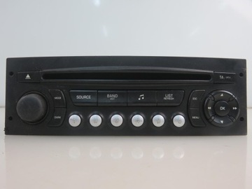 Радіо citroen c5 iii break 9663080277 фото №1