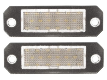 Vw caddy t5 подсветка номерного знака регистрационный led фото №1