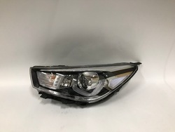 Kia rio 4 iv yb 17- лампа передня фара лінза ліва led європа фото №1