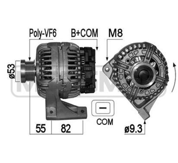 Генератор era 209074a фото №1
