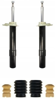 Амортизаторы + защитные накладки отбойники do bmw 5 e60 e61 фото №1