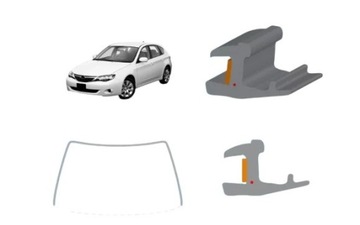 Прокладка стёкла лобовой передний subaru impreza 2007-2012 верх i бока фото №1