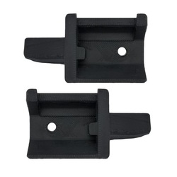 Зажим ролеты renault clio iii направляющая крючок фото №1