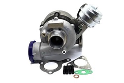 Заводской новая турбина vw passat audi a4, a6 skoda 2.0tdi 717858-4 фото №1