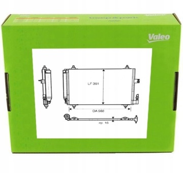 Радіаторів кондиціонера peugeot 407 2.0 rfj rfn 2.2 фото №1