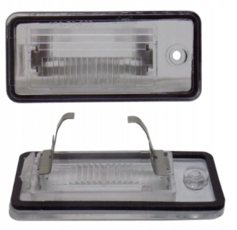 Audi a6 c6 a8 d3 d4 q7 лампа номерного знака світло права фото №1