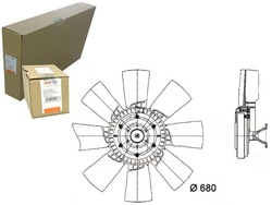 Behr hella wentulator радиатор 278001n 29529 6101 фото №1