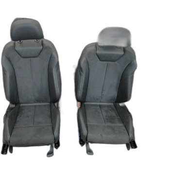 Сидіння шкіра обшивки audi rsq3 2023 83b sportback підігрів алькантара фото №1