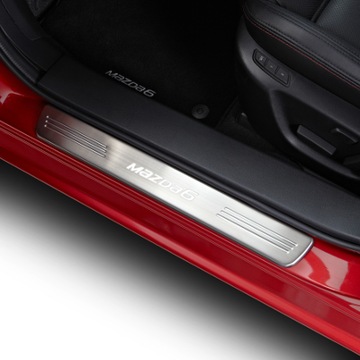 Оригинальные планки декоративный порогов mazda6 gl/gj фото №1