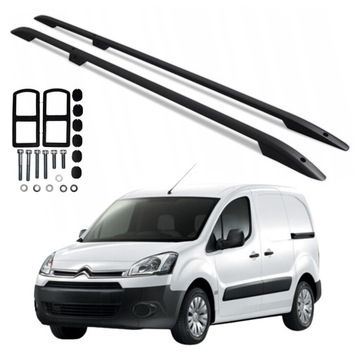 Рейлінги дахові peugeot partner / citroen berlingo ii 2 od 2007-2018 фото №1