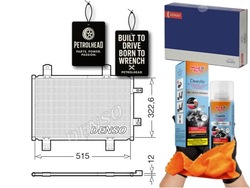 Конденсатор кондиціонера mazda denso #petrolhead pro+ kit9 фото №1