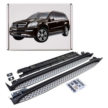 Mercedes gl x164 2006-2012 градуси бічні пороги фото №1