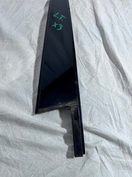 Bmw x3 e83 планка стійка двері лівий зад блиск фото №1