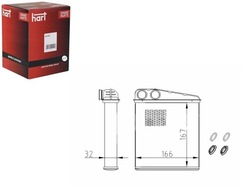 Обігрівач clio iii 1.5dci 05- hart фото №1
