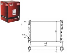 Радіаторів laguna 1.6-2.0 98- hart фото №1