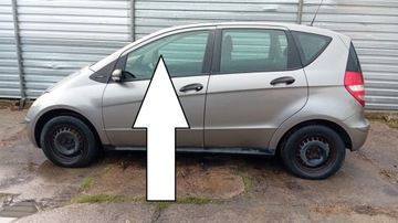 Стекло дверная левая перед mercedes w169 a170 5d 04-08 фото №1