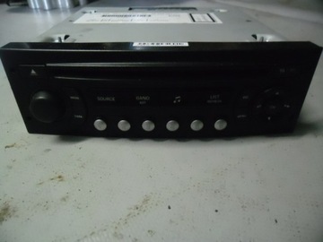 Радіопрогравач радіо cd peugeot partner ii berlingo ii 9666968177 фото №1