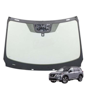 Скло лобове nissan x-trail roque 2021- оригінальний номер 727006rr0c g27006rf0c g27006rb0 фото №1