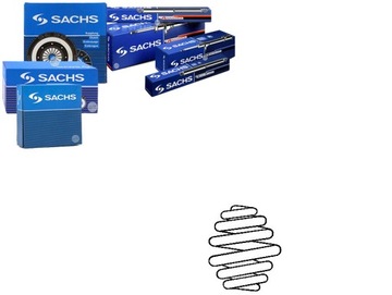 Пружина подвешивание sachs 701511105m 810825 rj549 фото №1