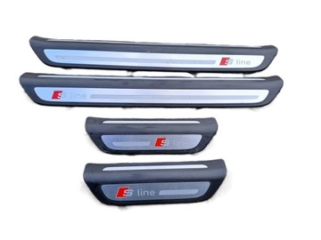 Audi q3 8u0 планка порогова перед зад ліва права kpl s-line фото №1