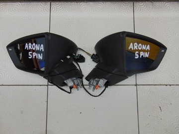 Зеркало левая seat arona 5pin фото №1