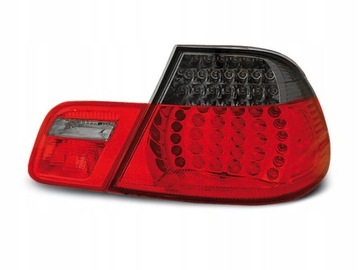 Лампы зад bmw e46 99-03 led тюнинг тонированный купе фото №1