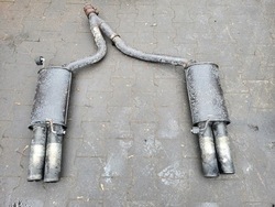 Глушник вихлоп зад abt audi a4 b6 sedan фото №1