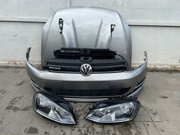 Vw golf vii перед бампер капот крила pas лампи фото №1