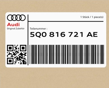 Шланг речовини охолоджуючої audi a3 q2 rs3 фото №1