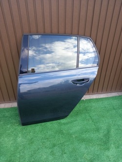 Дверь левая зад vw golf vi 6 lc9x hb 5d фото №1