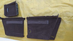 Обивка защита боковина багажника bmw x5 e70 защита колонки фото №1