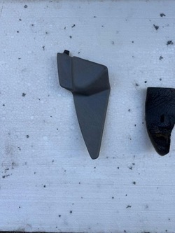 Заглушка внутренняя левого зеркало mercedes w124 фото №1