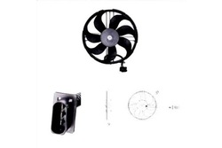 Tyc вентилятор радиатор seat arosa vw lupo polo 1 фото №1