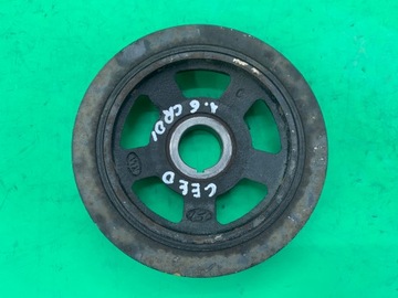 Колесо ременное вала коленчатого kia ceed i 1.6 crdi 06- hyundai i30 d4fb фото №1