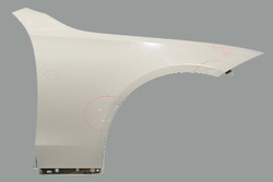 Mercedes c-klasa w206 крило праві перед оригінал a2068800200 фото №1