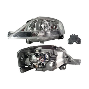 Фара лампа левый citroen c3 fc 02-10 tyc фото №1