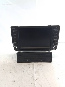 Volkswagen crafter ii радіо дисплей модуль зчитувач дисків навігація 3q0035846b фото №1