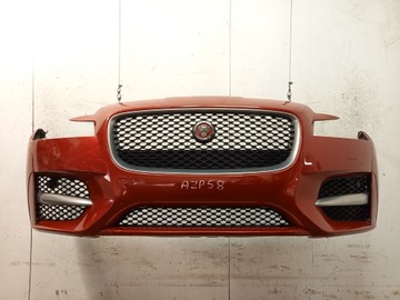 Jaguar xf gx63 260 r sport бампер переднее перед решётка 4x pdc омыватель фото №1