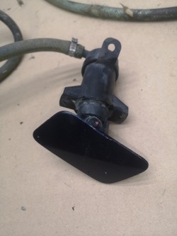 Распылитель лампы левый заглушка audi a4 b6 cabrio фото №1