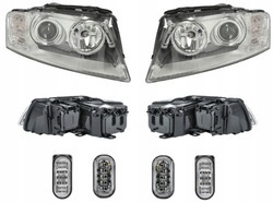 Фара лампа audi a8 d3 05-10 ксенон hella l+p фото №1