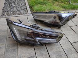 Audi a4 rs4 полный led matrix 8w0941035c 8w0941036c правая левая лампа matrixy фото №1