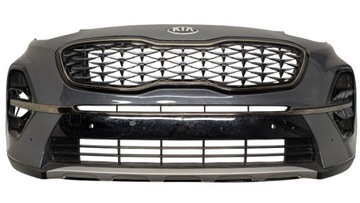 Бампер переднее kia sportage iv рестайлинг 2018-2021 фото №1