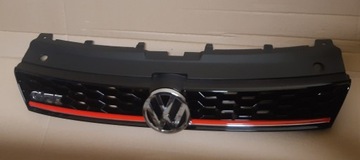 Новая решётка решётка радиатора vw polo 6r 14-17 gti комплектная фото №1